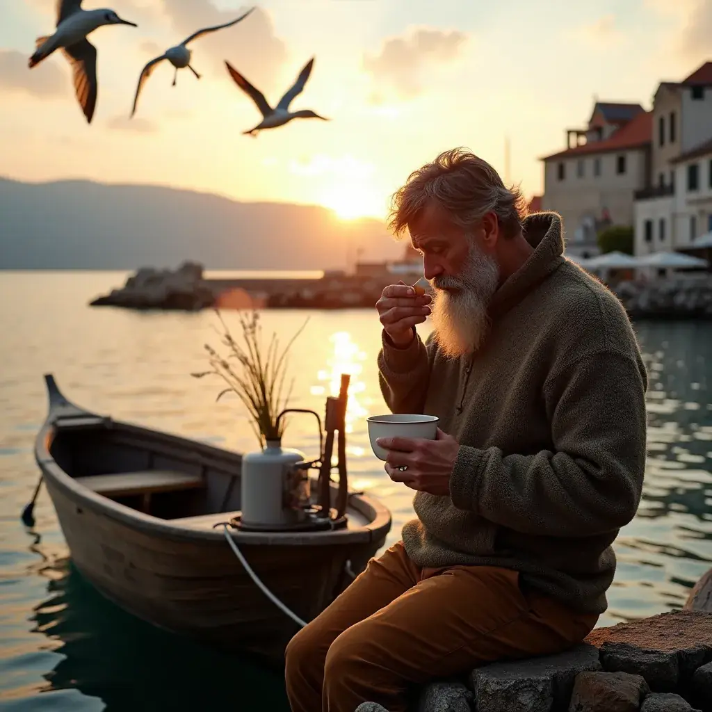 Čajna infuzija s biljem u prirodnom okruženju