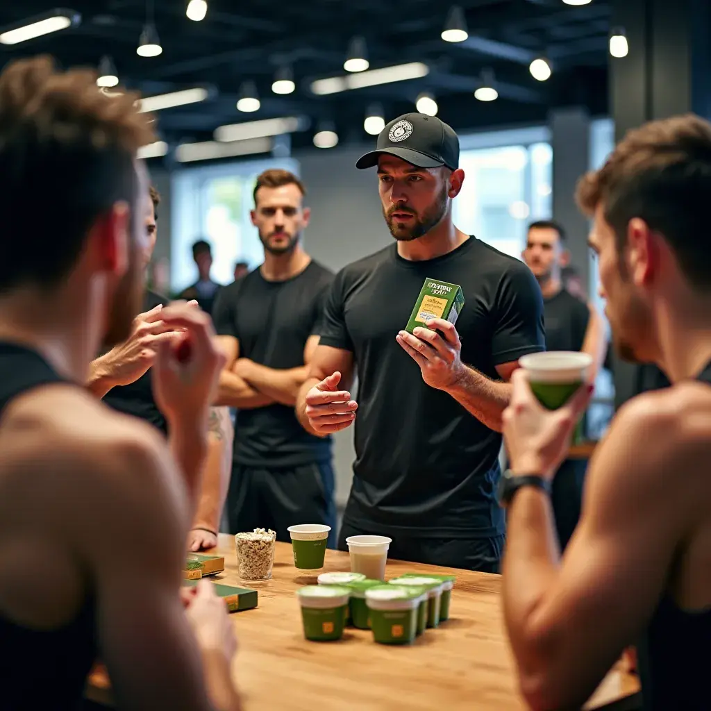 Prikaz korijena ginsenga i make na tržnici